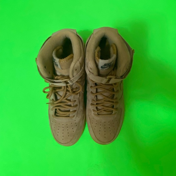 Nike Air Force 1 High ‘07 lv8 WB ‘Flax’ - Picture 6 of 10